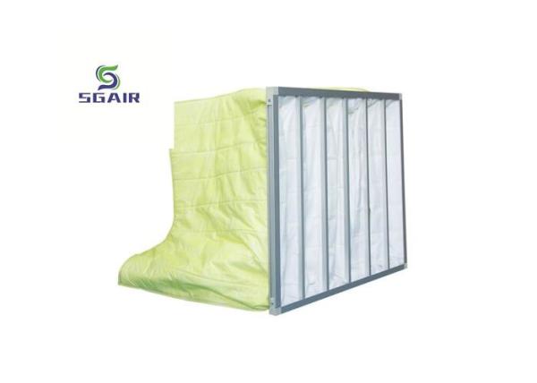 Buy cheap Chemical Fibre Low Resistance H13 Hepa Filter Replacement , Hepa Media Filter from wholesalers