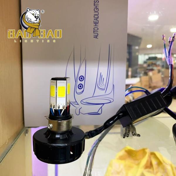 Buy cheap BAOBAO 6 Side White Flashing Metal Motorbike Lamp Waterproof IP67 IP68 Motorcycle Mini LED Headlights Bulbs Bike Modified Parts from wholesalers