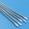 Buy cheap CA-006 Biodegradable Long Wooden Stick Cleanroom Q Tips Industrial Cotton Bud Cleaning Swab Stick from wholesalers
