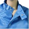 Buy cheap Round Neck 5mm Stripe ESD Safe Clothing Anti Static Long Sleeve Top Jacket from wholesalers
