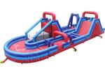 U - Shape Giant Inflatable Outdoor Games , Rugged Warrior Challenge 180 Degree