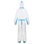 Buy cheap Hospital 50 Gsm Disposable Non Woven Coverall antistatic Disposable PPE Suit from wholesalers