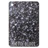 Buy cheap Irregular Black Bottom Large Glitter Acrylic Sheet 3-15mm 4 × 8 Single Side from wholesalers