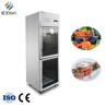 Buy cheap 0-8 Degree 2 Door Upright Refrigerator Freezer Side By Side Stainless Steel 400 Litre For Restaurant from wholesalers