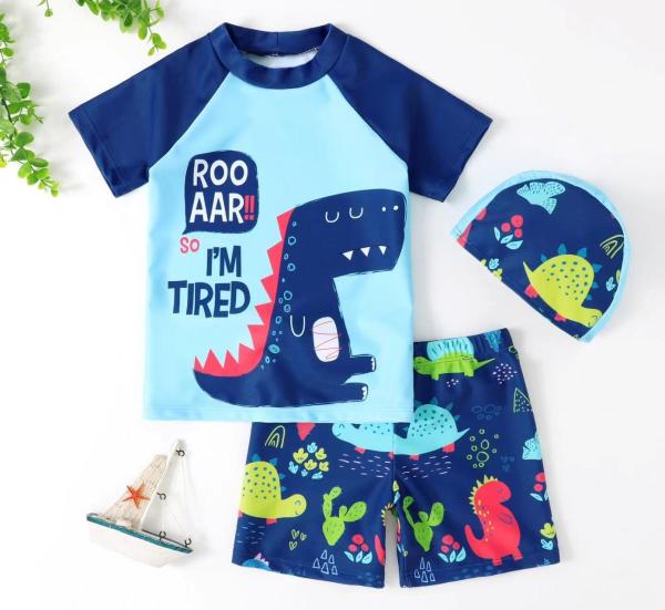 Buy cheap Stylish Colorful Upf50 Boys Swimming Costume Sets For Summer Beach from wholesalers