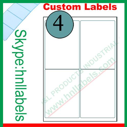 Buy cheap 4Up Avery Labels (98.8 x 139mm) Compatible Avery Labels L7169/J8169 from wholesalers