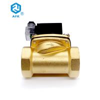 Buy cheap SS316 Lpg Gas Solenoid Valve Forging Brass 1/2" Without Pressure To Open product