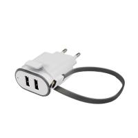 Buy cheap Folding Dice Usb Wall Charger Outlet Adapter 5V 2.1A Dual Port Fashion product