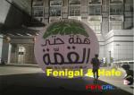 3 To 6m Helium Filled Illuminated Event Lighting Balloon For Saudi Arabia