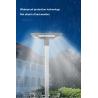 Buy cheap Energy-saving Solar LED Lawn Bollard Lights Lamp Size 578*578*156MM Lumen 3200LM from wholesalers
