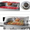 Buy cheap Heavy Duty AGA 201ss Gas BBQ Grill 650MM Kitchenaid Built In Bbq from wholesalers