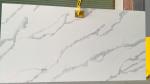3200*1600*20mm Calacatta Quartz Stone Vanity Top Island Benchtop