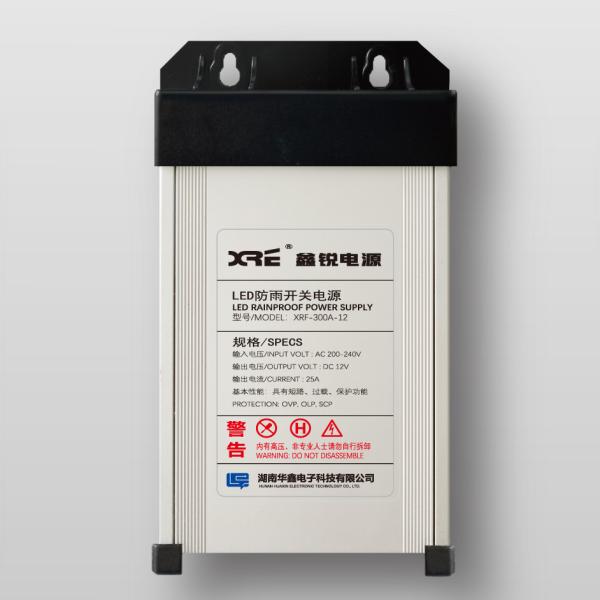 Buy cheap 24V 12.5A Rainproof LED Power Supply 300W LED Driver Aluminum Housing from wholesalers