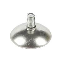 Buy cheap White Color Base Plastic Chair Glides For Metal Chairs High Strenghth M6 Screw product
