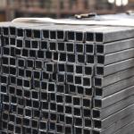 ERW Galvanized Square Tube Length 95 Inch Galvanized Steel Box Section