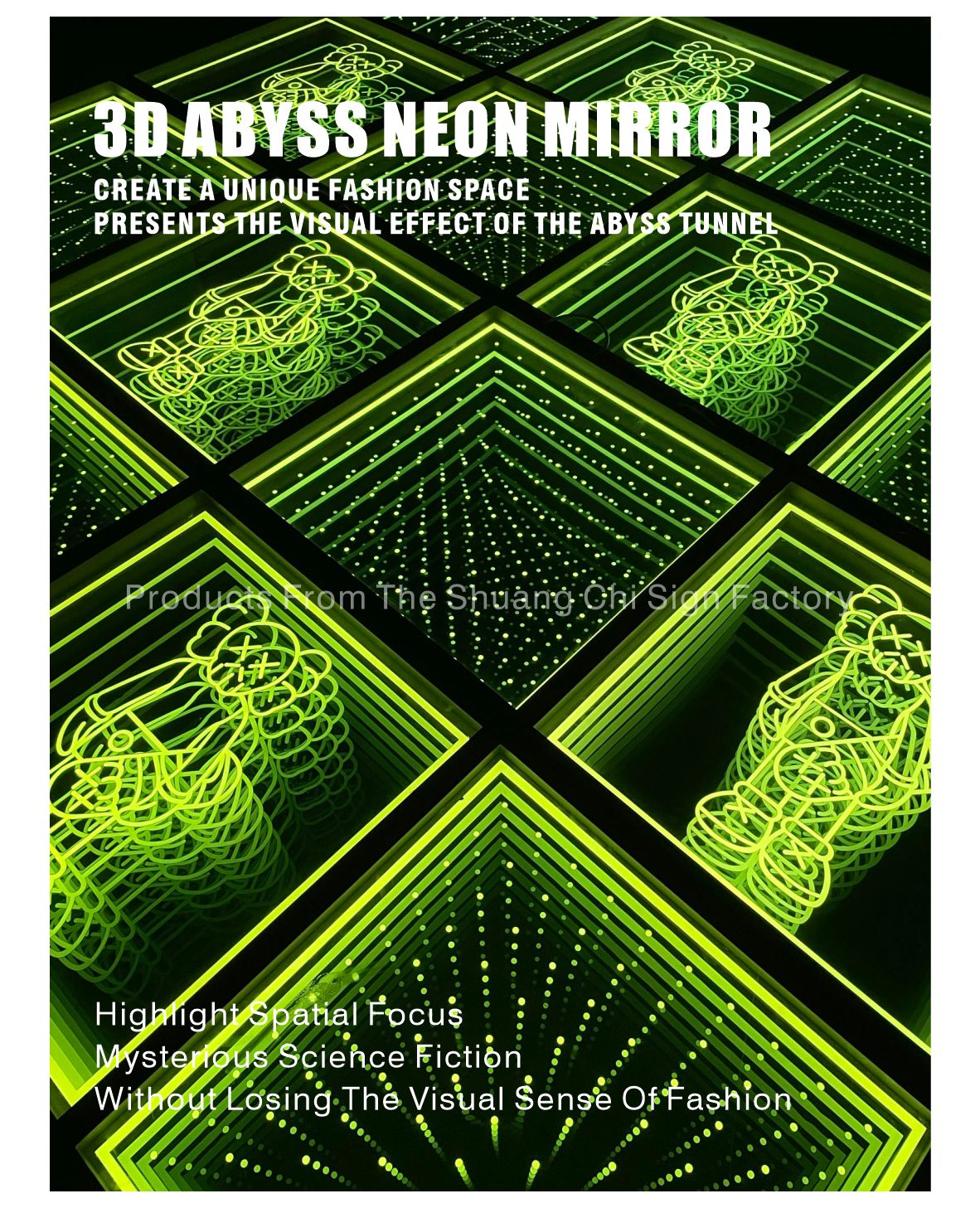 High Brightness LED Light The Secret to Our Fashionable Technological Infinity Mirror