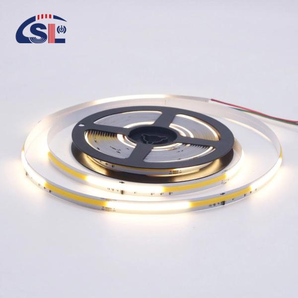 12v24v 8mm 360leds 4000K White COB SMD2835 Led Strip Light for Versatile