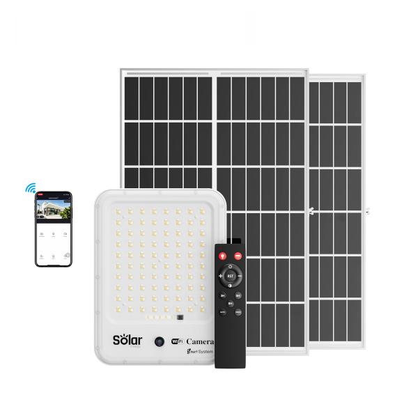 Buy cheap 5.2kg Solar Powered Solar CCTV Light IP66 Waterproof Security Light from wholesalers