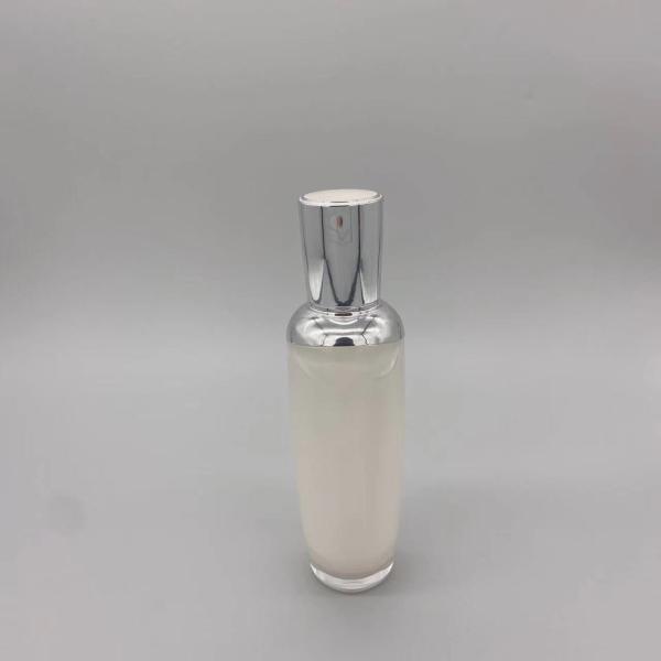 Buy cheap Regenerist Skin Toner Bottle Acrylic Oval Cylinder Plastic PS Bottle from wholesalers