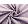 Buy cheap 240GSM Micro Velvet Fabric / 100 Percent Polyester Lavender Velvet Fabric from wholesalers