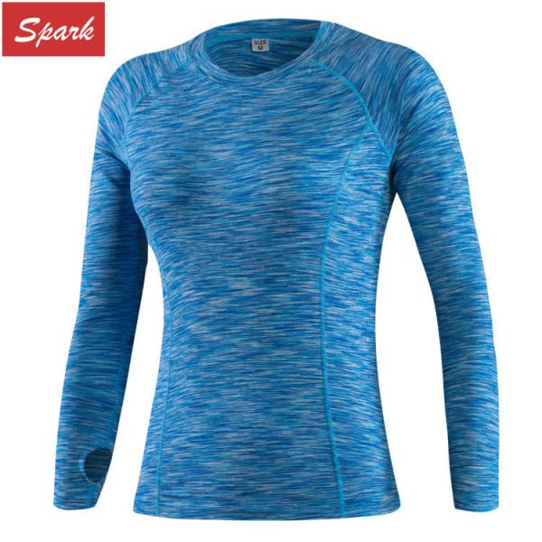 Women Pullover Long Sleeve Fitness T-Shirt Casual Running Sweatshirts Blouse