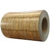 Buy cheap Wooden Grain Color Coated Galvanized Sheet , Pre Painted Coils DX51D SGCC from wholesalers