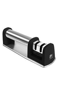 Quality Manual 2 Stage Knife Sharpener Tungsten Steel And Cermaic Sharpening Rods for sale
