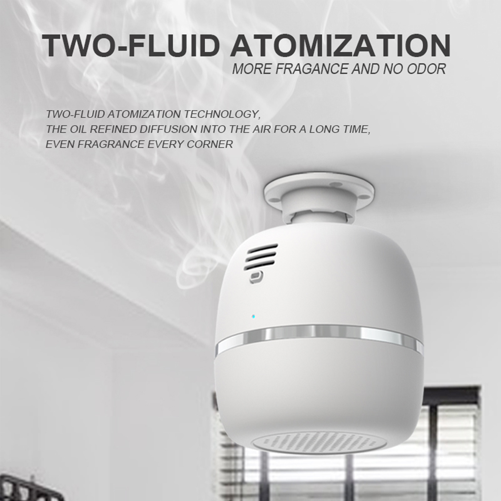 Wall-mounted Aroma Diffuser Machines with 12V Output Voltage and Aromatherapy Function