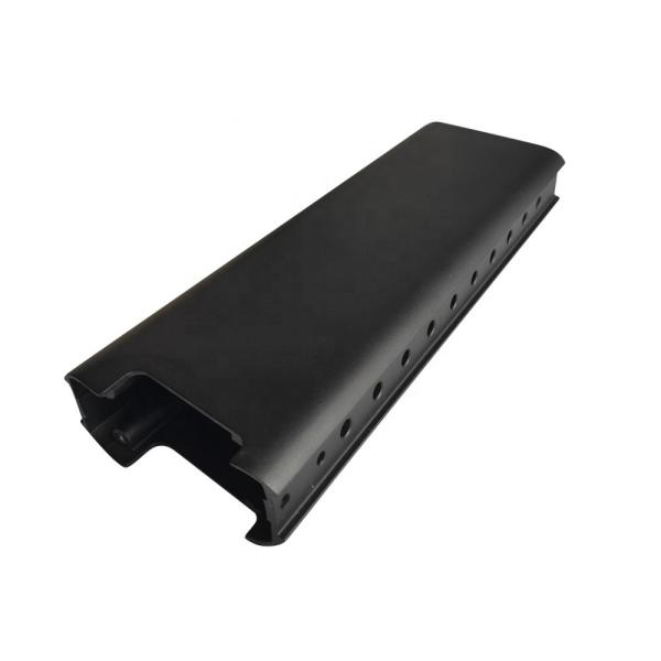 Buy cheap Black Matt CNC Aluminum Parts Broaching Drilling Non Standard High Efficiency from wholesalers