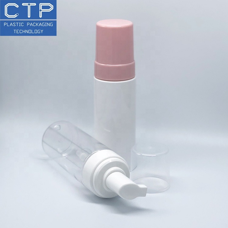 Plastic Hanitizer Bottle Pump with 0.8-1.5cc Output Free Samples Overcap Lock Way