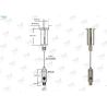 Buy cheap Screw Fixed LED Panel Suspension Kit , Aquarium Light Suspension Kit Chrome Color from wholesalers