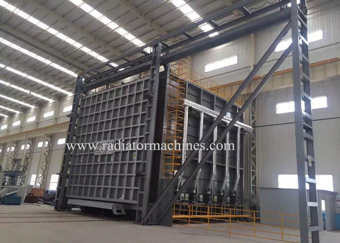 Gas fired Bogie Hearth Furnace 1300*1000*750mm Max 1300 degree celcius