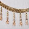 Buy cheap Handmade fashionable chain beads lace tassels fringes for curtain/sofa/pillow decoration from wholesalers