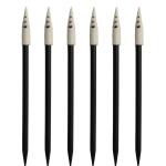Dust Free Black Pointed Foam Swab For Cleanroom Cleaning