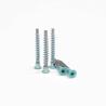 Buy cheap Countersunk Head Straight Repair Furniture Screws With Hexagonal Roller Coaster Thread from wholesalers