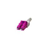 125μm Fiber Diameter LC Fiber Optic Connector Assembly Uniboot For Data Center