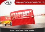 3 Axles 40 Feet Side Wall Semi Trailer 60 Ton Bulk Cargo Trailer