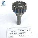 Excavator Parts First Shaft Pinion Travel Motor Reduction Gearbox First Sun Gear