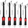 Buy cheap Soft Nylon Bristle 5 Pcs Car Interior Cleaning Brush Kit For Car Interior Panels from wholesalers
