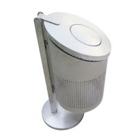 Buy cheap Perforated 30L Stainless Steel Outdoor Trash Can product