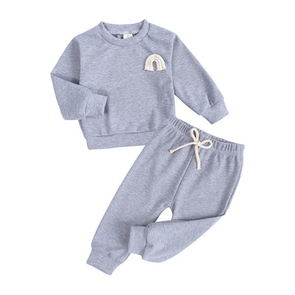 Buy cheap 2pcs Boutique Boys Long Sleeve Spring Children'S Clothing Tracksuit from wholesalers