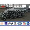 Buy cheap 25ft 30ft 35ft 40ft Utility Power Poles NEA Standard Hot Dip Galvanizing from wholesalers