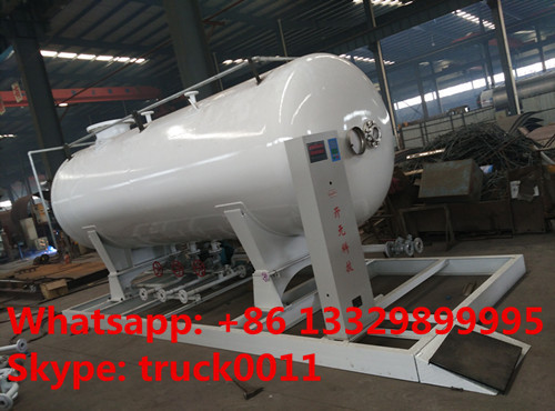 Buy cheap Hot sale 5metric tons lpg gas tank with refilling system for gas cylidners filling, 5MT skid lpg gas refilling plant from wholesalers