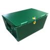 Buy cheap Polypropylene Postal Mail Tote Corrugated Plastic Boxes Bins Rigid Customized With Handles from wholesalers