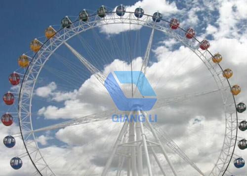 Children Games Amusement Park Ferris Wheel 120/128 Pcs Loading Capacity For