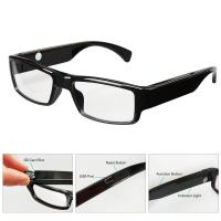 Buy cheap NO Hole Portable Invisible DVR Video Camera Eyeglasses TF Card product
