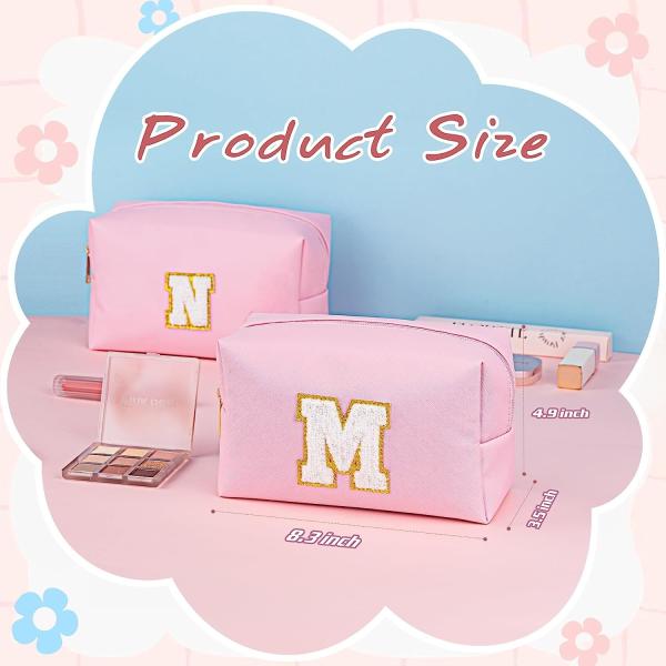 Buy cheap Cosmetic Bag Travel Toiletry Bag, Personalized Birthday Gift for Women Teen Girl, Preppy Travel Stuff For Girls from wholesalers