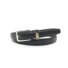 Buy cheap Thin Women 's Fashion Skinny Leather Belt With Clip Buckle Dark Nickel Color from wholesalers