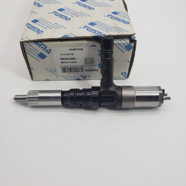 Buy cheap Diesel Fuel Injector 095000-0562/ 6218-11-3101 Suitable for Komatsu PC600-8 WA500-6 D155-AX5 from wholesalers
