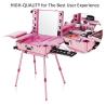 Buy cheap Pink Color Cosmetic Beauty Case , Professional Makeup Cases On Wheels from wholesalers